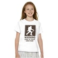 thumbnail image 3 of Warning Hike Your Own Risk Bigfoot Crewneck T Shirts Boy Girl Teen Brisco Brands M, 3 of 6