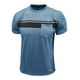 thumbnail image 5 of Camiseta de manga corta con cuello redondo y estampado a rayas para hombre, gráficos en 3D, poliéster y spandex, ropa informal para el día a día, tallas S-XXXL, 5 of 7