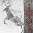 thumbnail image 2 of Sommers, Mindy 20x20 Gold Ornate Wood Framed with Double Matting Museum Art Print Titled - Silver Deer II, 2 of 4