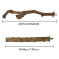 thumbnail image 3 of BotaniNest 5PCS Bird Stand Natural Wooden Parrot Stand Grinding Fork Chewing Stick Exercise Training Branches For Small Medium Birds Please Differences In Each Batch Of Products, 3 of 7