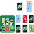 thumbnail image 2 of Juego de cartas Mattel Games UNO Golf con lata de almacenamiento, 7+ años, 2 of 6