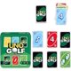 thumbnail image 2 of Juego de cartas Mattel Games UNO Golf con lata de almacenamiento, 7+ años, 2 of 6