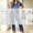 Blue, variant on Womens Pajamas Satin Set Button Down Sleepwear Silky Soft PJs with Chest Pocket Green Plus Size L