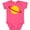 Retro Heather Pink, variant on Inktastic Cute Saturn Boys or Girls Baby Bodysuit