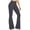Dark Gray, variant on Womens Yoga Pants Zeliretfy Women's High Waist Flare Yoga Pants with Tummy Control and Bootcut Stretch