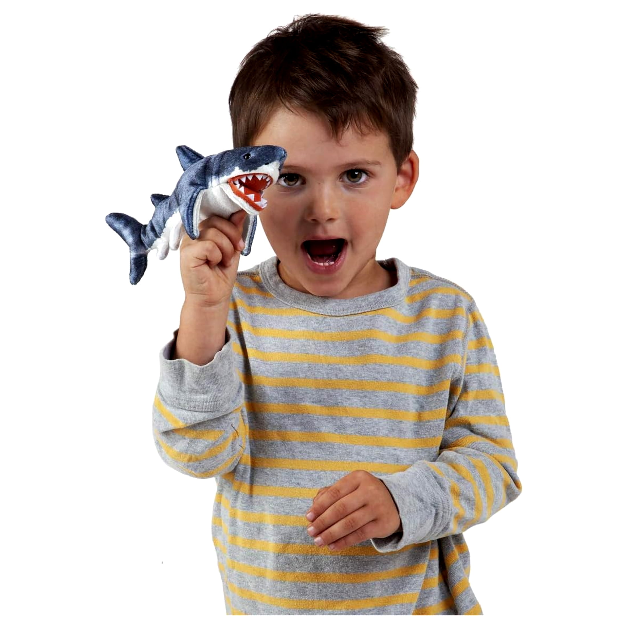 Shark Finger Puppet, (Hardcover)