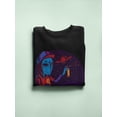 thumbnail image 3 of Vintage Graffiti Alien Sweatshirt Men -Image by Shutterstock, Male 4X-Large, 3 of 4