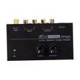 thumbnail image 2 of Preamplificador de fonógrafo de preamplificador de fono, mini preamplificador de audio estéreo, adaptador de 12 V Amplificador de placa giratoria CUTICAT Preamplificador de fono, 2 of 8