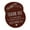 Brown, variant on Inkdotpot Pack Of 100 Real Gold Foil Paper Tags Thank You For Celebrating The Mother To Be Baby Shower Favor Hang Tags