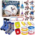 thumbnail image 1 of Danhjin Holiday Boxs Christmas Countdown Gift Set for Young Baseball Enthusiasts Room Decor, 1 of 1
