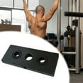thumbnail image 1 of DYNWAVECA Weighted Plate Exercise Machine Attachments Weight Board for Rucking Swings Squat Gym Rustproof Ruck Weight Strength Training 5kg 32.5x9x2.4cm, 1 of 9