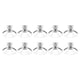 thumbnail image 1 of Ounissouiy Ventosa de PVC portátil reutilizable reemplazo transparente montado en la pared resistente hogar Oficina 40mm taza herramienta Almacenamiento y organización del hogar 10 piezas, 1 of 6
