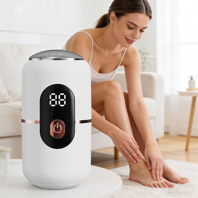2 In 1 Electric Foot File Nail Grinder Home Use For Removing Dead Skin Calluses Fully Automatic Foot Care