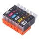 thumbnail image 4 of Ink Cartridge, Large Pages Output ABS Tight Fit Fadeless Professional Printing Ink Cartridge Smoothly Ink Output Clear for MG5170 ANGGREK FJ1019, 4 of 8