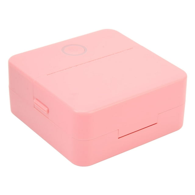 Mini Imprimante Portable, Imprimante Thermique Sans Encre avec Application, Imprimante d'Autocollants de Poche 200DPI pour & IOS, 800mAh, Petite Imprimante de Poche Type C pour Journal Photo Notes Mémo