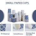 thumbnail image 2 of [Paquete de 300] Minivasos de papel de 150 ml y 5 onzas para enjuague bucal, baño, 2 of 6