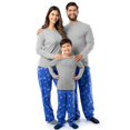 thumbnail image 1 of Pijama de forro polar para hombre Fruit of the Loom, talla grande, edición navideña, 1 of 7