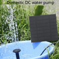 thumbnail image 2 of 1PC Solar Fountain Pump Kit with Panel for Bird Bath Outdoor Pond Garden Courtyard Fish Tank Water Feature 11CM, 2 of 6
