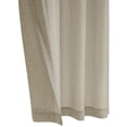 thumbnail image 2 of Libaas Light Filtering Grommet Indoor Curtain 52" x 108" in Linen, 2 of 6