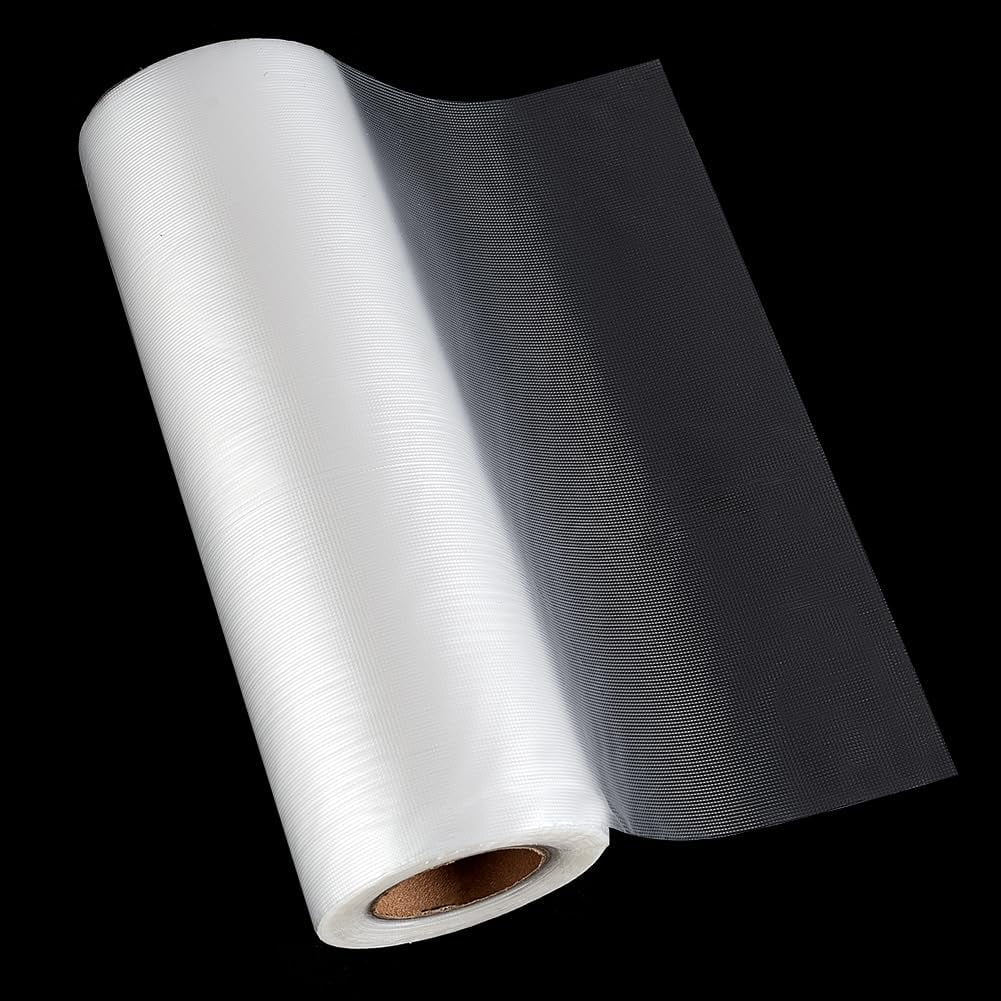 Cloth 11.8 inch x 50 Yard Water Embroidery Stabilizer Clear Water Soluble Stabilizer Film Transparent Wash Away Topping for Embroidery Machine Hand Sewing Towels Cloth