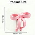 thumbnail image 7 of Farcauo 12 OZ Bow Coffee Mug Pink Ceramic Cute Mug Personalized Mug Coffee Cup Coquette Mug Porcelain Coffee Tea Cup for Women Girl, 7 of 7