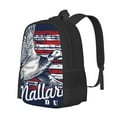 thumbnail image 1 of Easygdp Mallard Duck With American Flag Mochila de Gran Capacidad Minimalista Ideal para Escuela, Viajes y Uso Diario, 1 of 6