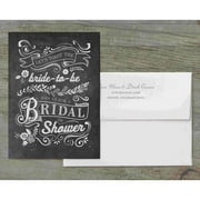 Let's Toast The Bride-To-Be Deluxe Bridal Shower Invitation