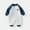 Blue, variant on CheerKidz Baby Bear Fleece Warm Jumpsuit Newborn Infant Romper Long Sleeve Outfit Home Casual Playwear Soft Comfy Crawling Clothes for Boys and Girls(Blue#1,9-12 Months)