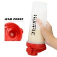 thumbnail image 3 of Bonison Blender Bottles 24 oz Red Shaker Bottle with Ball Included, 3 of 7