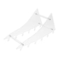 thumbnail image 3 of HAKIDZEL Household Display Holder Storage Rack Transparent 1Set, 3 of 8