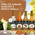 thumbnail image 6 of Syruvia Variety Pack Vanilla, Caramel, Hazelnut & French Vanilla Flavoring Coffee Syrup, 6 of 7