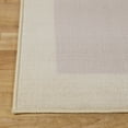thumbnail image 3 of Troy 2-Piece Modern Washable Solid Non-Slip Kitchen Mat Set, Cream, 3 of 9