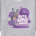 thumbnail image 3 of Monsters Inc. - Boo Cute Little Monster  - Men's Crew Neck Fleece Pullover, 3 of 5