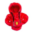 thumbnail image 3 of Housse de Pommeau de Levier de Vitesse Automobile de Noël Housse de Capuche Rouge Renne, 3 of 9