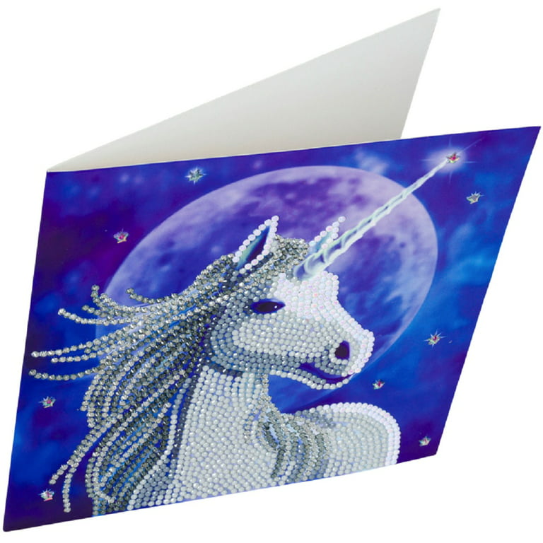 Starlight Unicorn Crystal Art Card Kit