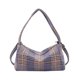 thumbnail image 1 of Qarigey Bolso de hombro de lona para mujer, bolso de mano informal de viaje a cuadros, bandolera de gran capacidad, organizadores, bolsos de mensajero de Bolsas de mensajero y de hombro Azul Qarigey AP012670-02, 1 of 6