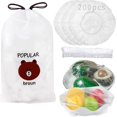 thumbnail image 5 of 200 Pcs Elastic Food Storage Covers Reusable Stretch Plastic Wrap Bowl Covers, 5 of 5