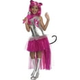 thumbnail image 2 of Childs Girl's Monster High Frights Camera Action Catty Noir Costume Large 12-14, 2 of 2