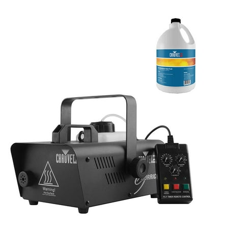 Chauvet DJ Hurricane 1200 1.0L Pro Fog Machine with Chauvet 1 Gallon Fog Fluid
