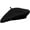 Black, variant on Wool French Beret Hat for Women