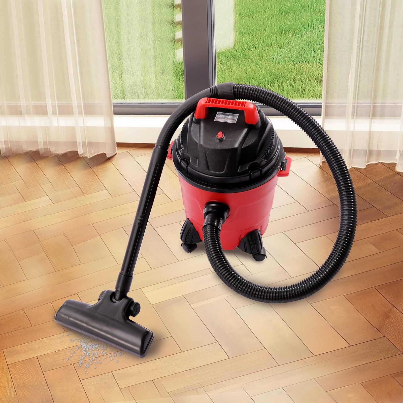 1 PCS Wet/Dry Vacuum for cleaning your home, garage, workshop, and vehicle projects, Portable Heavy-Duty Shop Vacuum 3 in 1 Function with Attachments for House, Garage, Car& Workshop