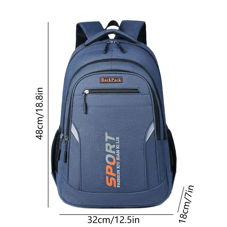 Rkzdsr 16 Inch Laptop Backpack for Men & Women - Slim Business Travel Backpack, Waterproof Bag Large Capacity (Black/Gray/Green/Blue), Adult Unisex