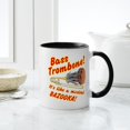 thumbnail image 4 of CafePress - Bass Trombone Musical Bazooka Mugs - 11 oz Ceramic Mug - Novelty Coffee Tea Cup, 4 of 4