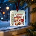 thumbnail image 7 of 2D Christmas Scenery Cash Gift Decorations, Clear Acrylic Xmas Money Holders Hanging Ornament for Christmas Tree 1Pc, 7 of 7