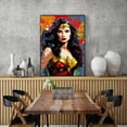 thumbnail image 2 of 5D DIY Wonder Woman Diamond Painting Kits for Adults Beginners, Diana Prince Diamond Art Kit, Full Round Drill Diamond Dot Gem Art Kits for Adults,Home Wall Decor 12x16 Inch, 2 of 5