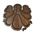 thumbnail image 3 of HengDidi Elegant Redwood Octopus Theme Wooden Serving Platter for Cold Cuts Cheese Snacks Charcuterie Appetizer Board Party Picnic Kitchen Entertaining Decor, 3 of 4