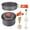 Orange, variant on Ikohbadg 13 Piece Aluminum Camping Mess Kit