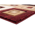 thumbnail image 6 of United Weavers Drachma Benson Modern Geometric Area Rug, Burgundy, 7'10" x 7'10", 6 of 6