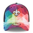 thumbnail image 2 of Men's New Era  Pink New Orleans Saints 2023 NFL Crucial Catch 39THIRTY Flex Hat, 2 of 6
