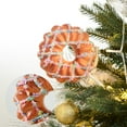 thumbnail image 6 of NWOKYZGH 6Pcs Baking Christmas Ornaments Set, Gingerbread Decorations Tree Hanging Ball Shatterproof Artificial Xmas Tree Hanging Ball for Indoor Home Holiday New Year Party Decor, 6 of 6